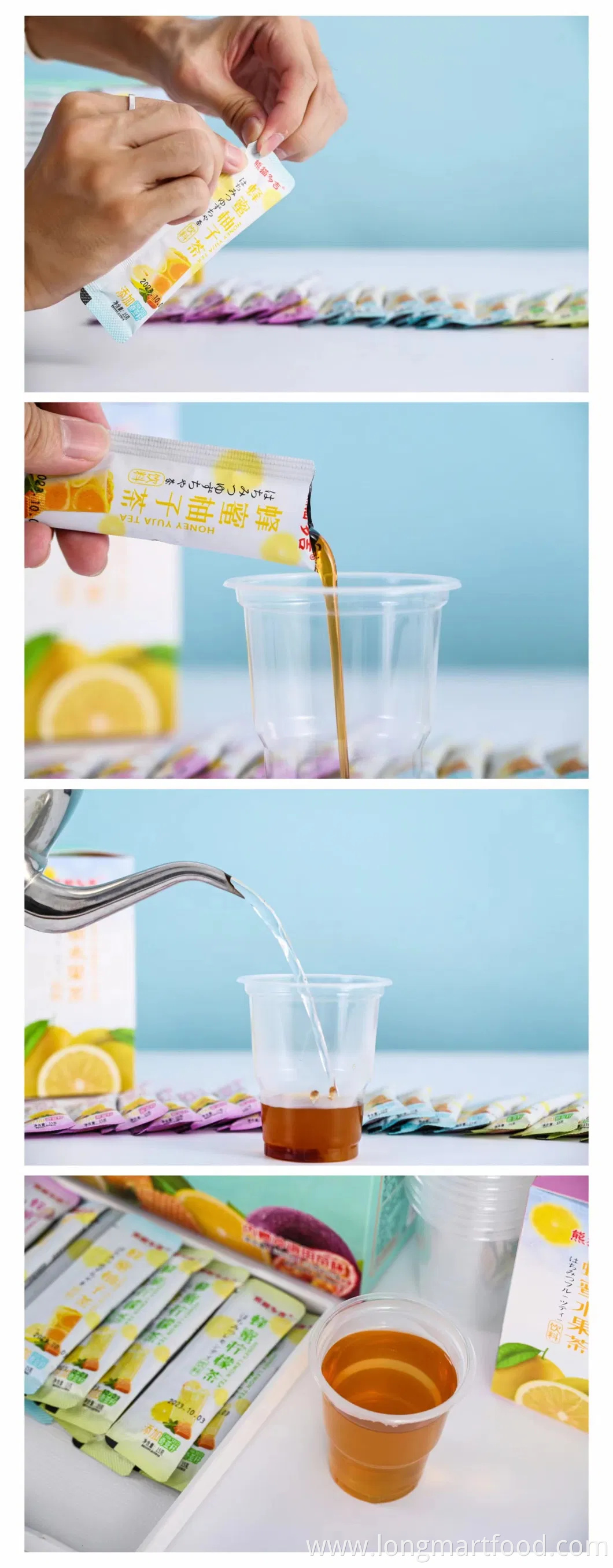 Wholesale Drink Fruit Juice Concentrate Honey Tea Instant Tea